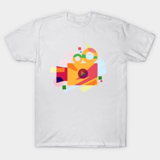 illustration camera video T-Shirt